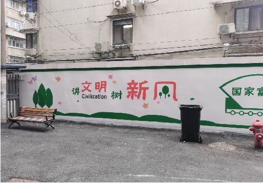 蒙城社区墙绘